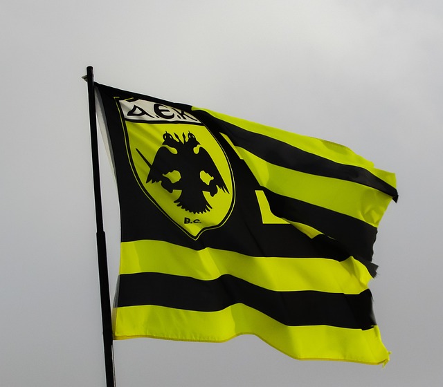 旗帜 挥手 Aek 雅典 Fc - 上的免费照片