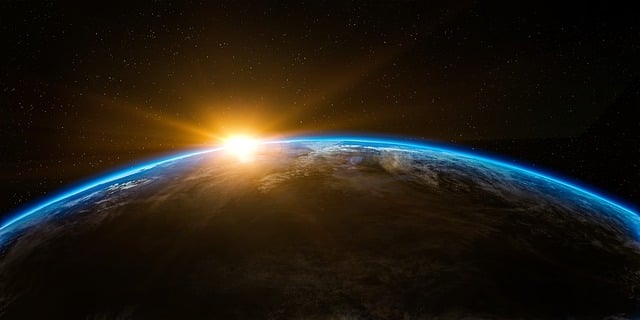地球 空间 阳光 - 上的免费图片