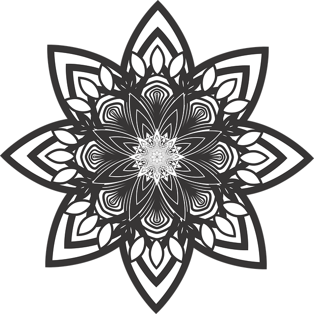 曼荼罗 花 图案 - 免费矢量图形