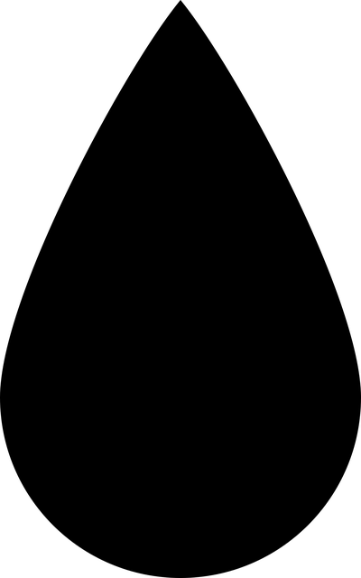 痛风 水 黑色的 - 免费矢量图形