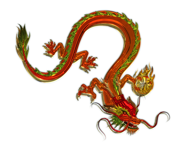 龙 艺术 玻璃 - 上的免费图片