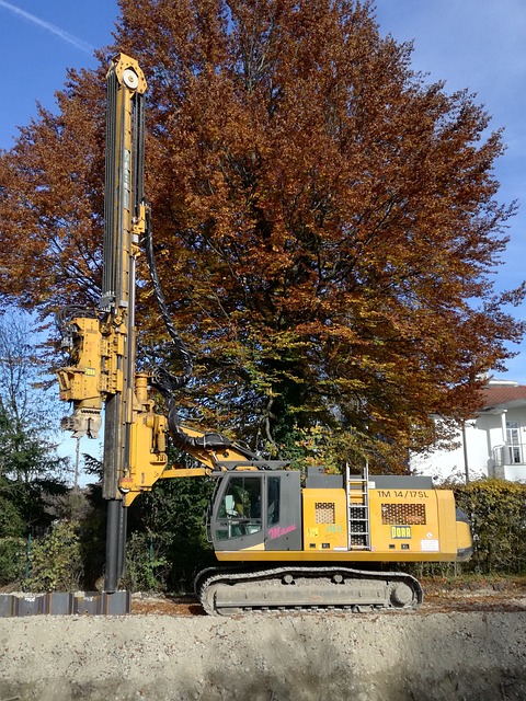 伸缩式导杆 板桩墙 冲击打桩 - 上的免费照片