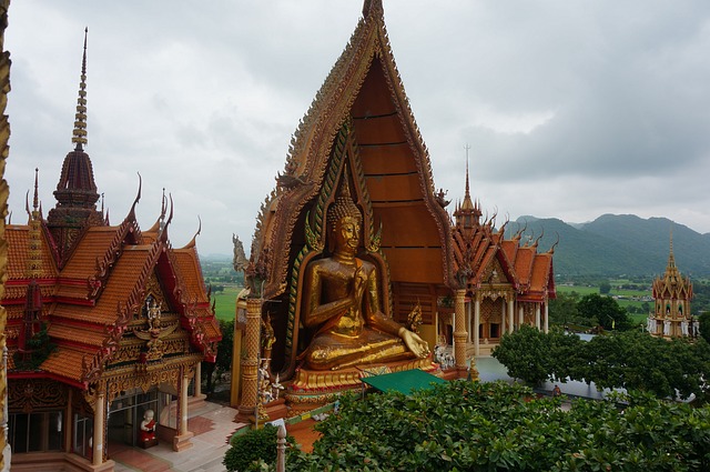 Wat Tham Sua 虎穴寺 亚洲 - 上的免费照片