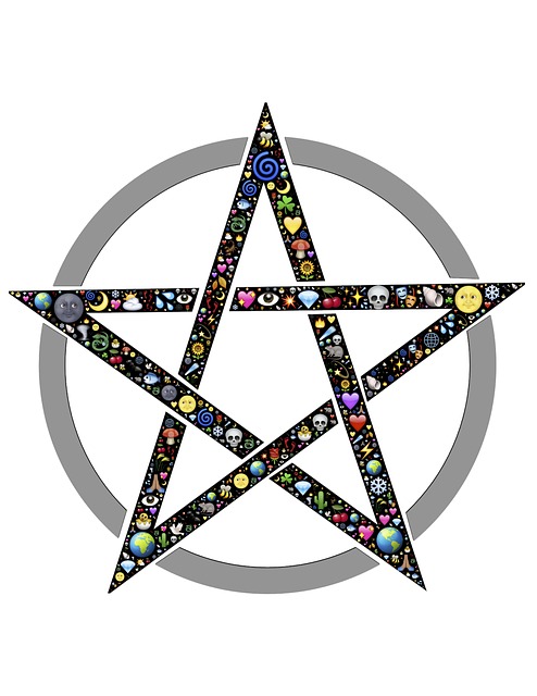 五角星 Pentangle 星星 - 上的免费图片