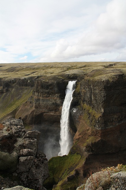 海佛斯 瀑布 冰岛 - 上的免费照片