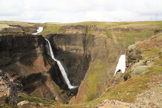 格兰尼佛斯 瀑布 冰岛 - 上的免费照片