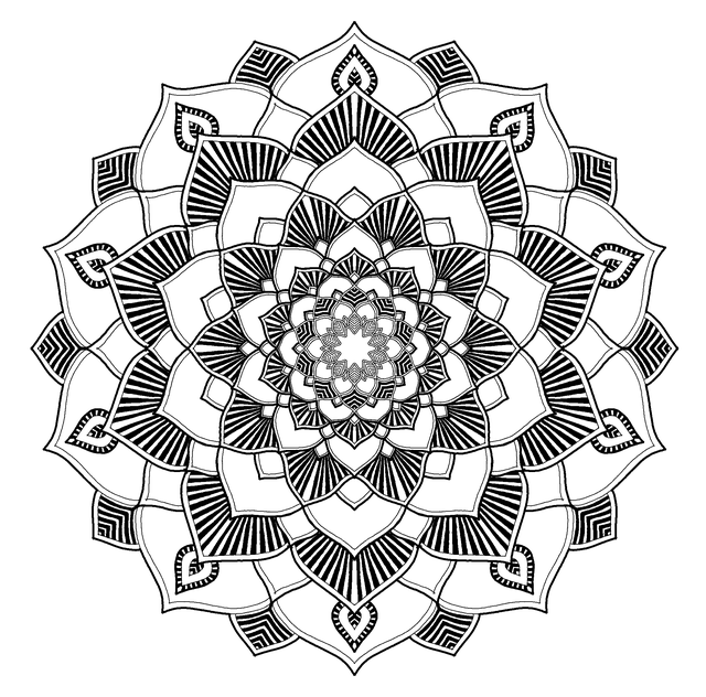 曼荼罗 线 模式 - 上的免费图片
