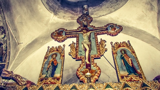 十字架 木刻 艺术品 - 上的免费照片