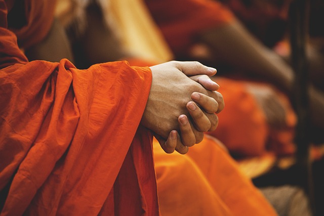 佛教 双手合十 僧侣 - 上的免费照片