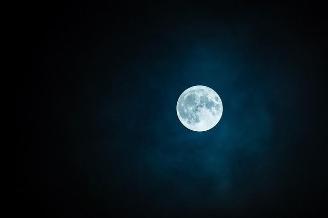 月亮 满月 天空 - 上的免费照片