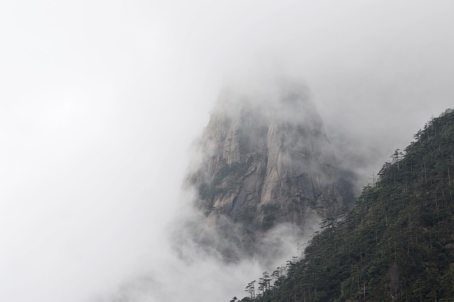 黃山 冬天 雲霧 - 上的免费照片