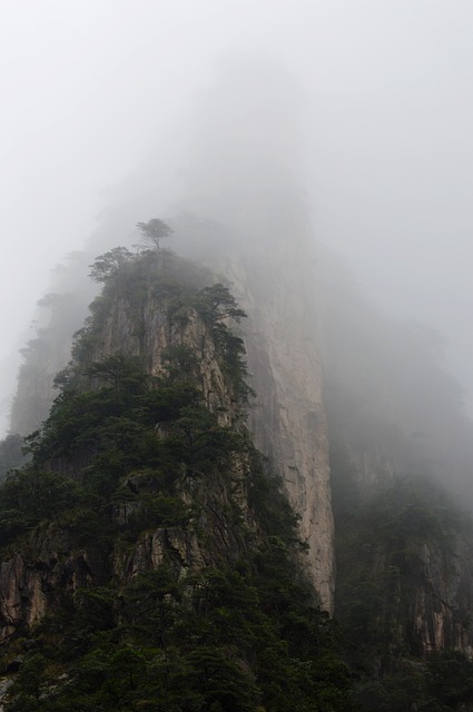 黃山 冬天 雲霧 - 上的免费照片