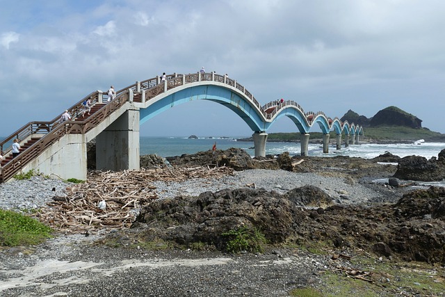 桥 台湾 三仙台 - 上的免费照片