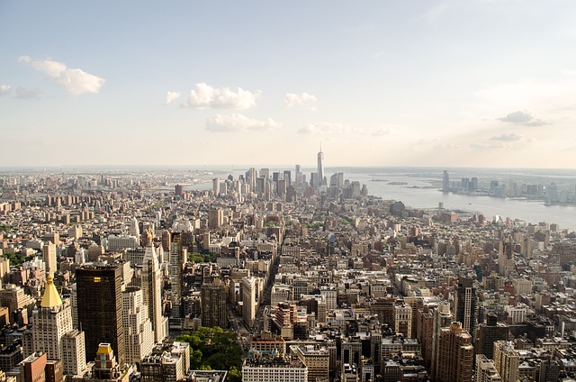 纽约 城市 鸟瞰图 - 上的免费照片