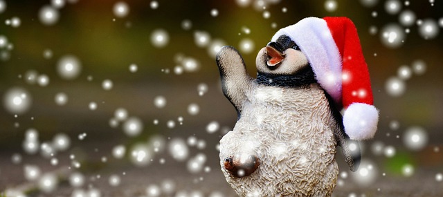 企鹅 数字 圣诞节 - 上的免费照片