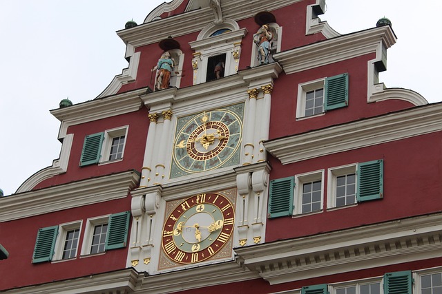德国 钟 Esslingen 埃斯林根是 - 上的免费照片