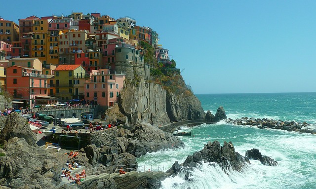 镇 Manarola 五土地 - 上的免费照片