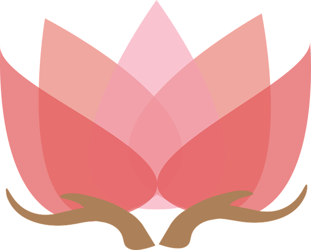 莲花与手 莲花 设计 - 免费矢量图形