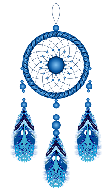 捕梦网 美国原住民 蓝色 - 上的免费图片