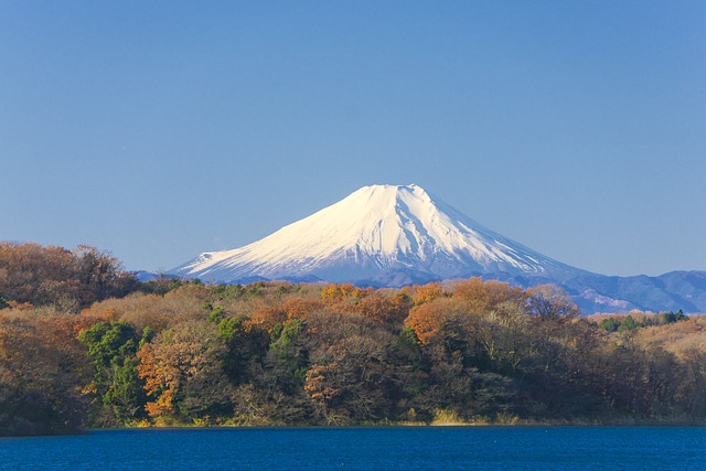 富士山 日本 蓝天 - 上的免费照片