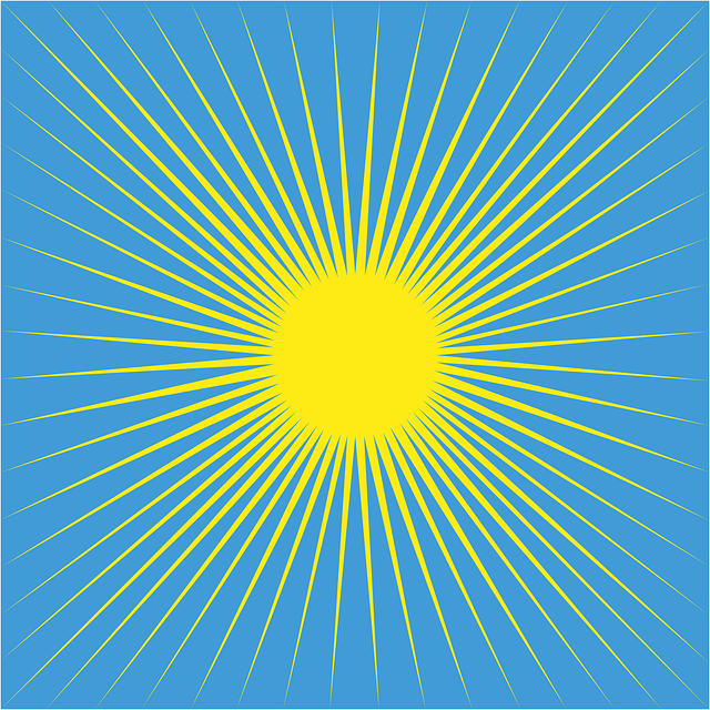 太阳 闪耀 天堂 - 免费矢量图形