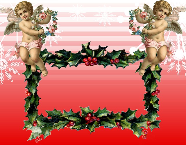 圣诞 红色 天使 - 上的免费图片
