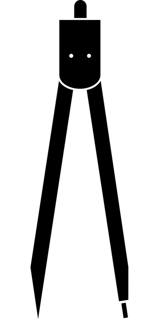 游标卡尺 象形图 几何学 - 免费矢量图形