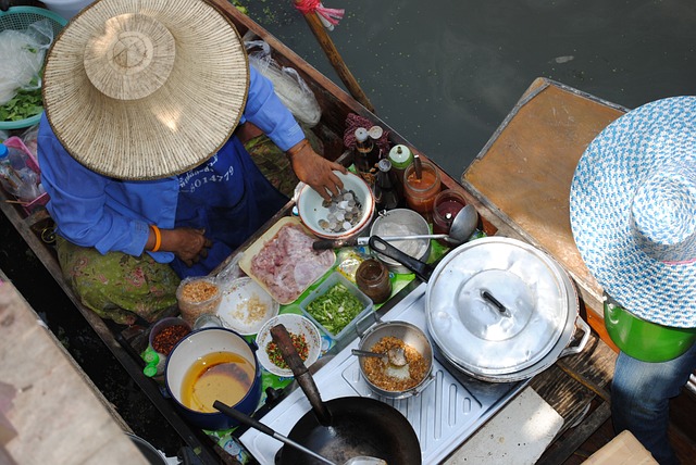 熟食档 泰国 街头食品 - 上的免费照片