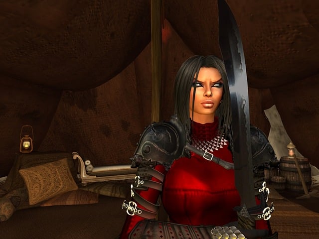 女士 战士 剑 - 上的免费图片