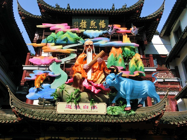 中国新年 豫园 花灯 - 上的免费照片