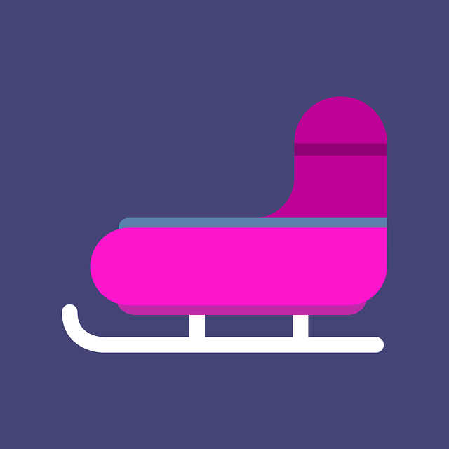 滑冰 冬天 平坦的 - 免费矢量图形