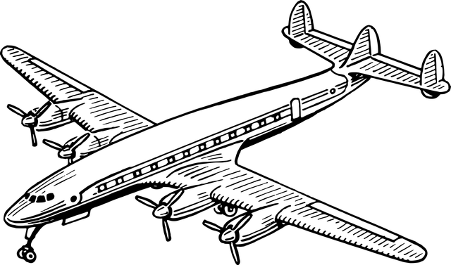 飞机 扶植 螺旋桨 - 免费矢量图形