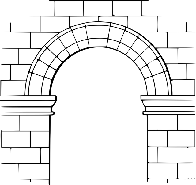 拱 结构 拱道 - 免费矢量图形