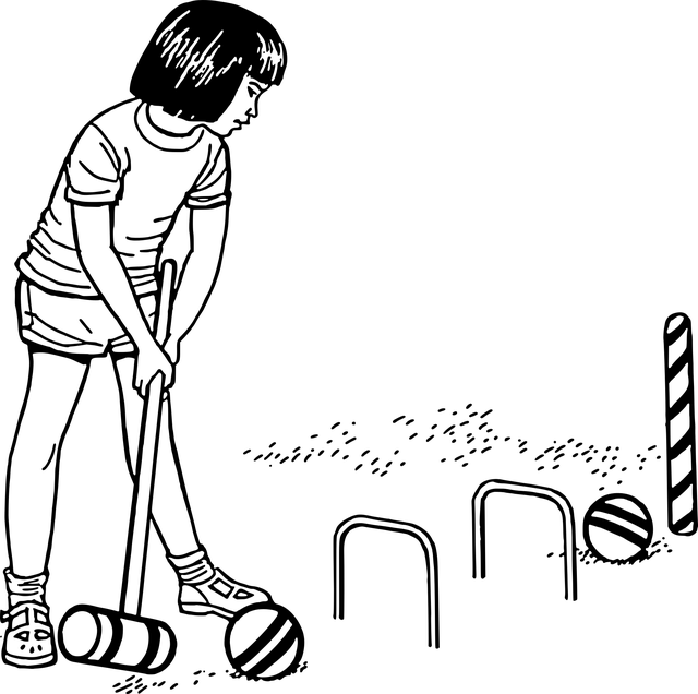 球 槌球 游戏 - 免费矢量图形