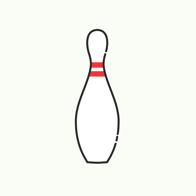 保龄球 Pin 子弹 - 免费矢量图形