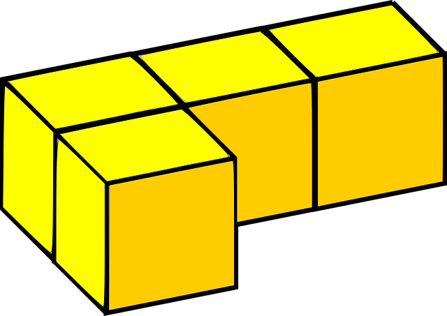 积木 俄罗斯方块 3D - 免费矢量图形