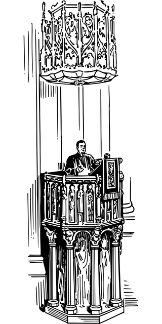 基督教 教会 牧师 - 免费矢量图形