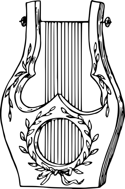 仪器 七弦琴 - 免费矢量图形