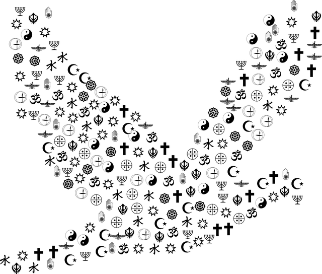 宗教 禁欲 阿胡拉马自达 - 免费矢量图形