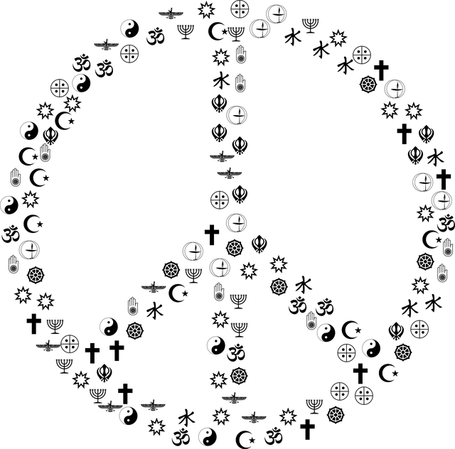 宗教 禁欲 阿胡拉马自达 - 免费矢量图形
