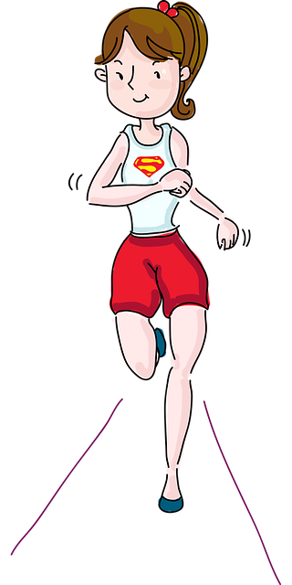 男人 女士 跑步 - 免费矢量图形