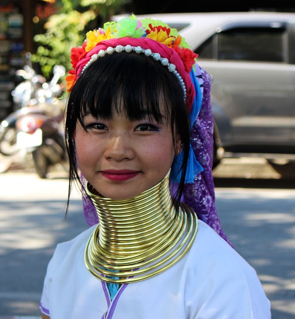 泰国 长脖子女人 部落的女士 - 上的免费照片
