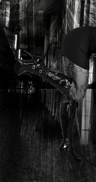 靴子 黑暗的艺术 腿 - 上的免费照片