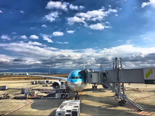飞机 大韩航空 - 上的免费照片