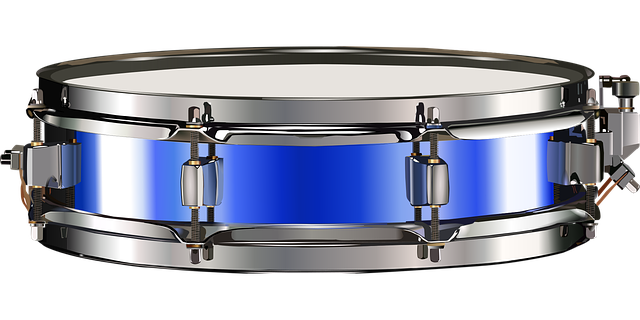 小鼓 鼓 蓝色的 - 免费矢量图形