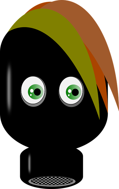 黑色的 面具 Gasmask - 上的免费图片