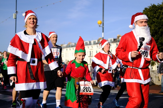 圣诞老人 Santarun 圣诞节 - 上的免费照片