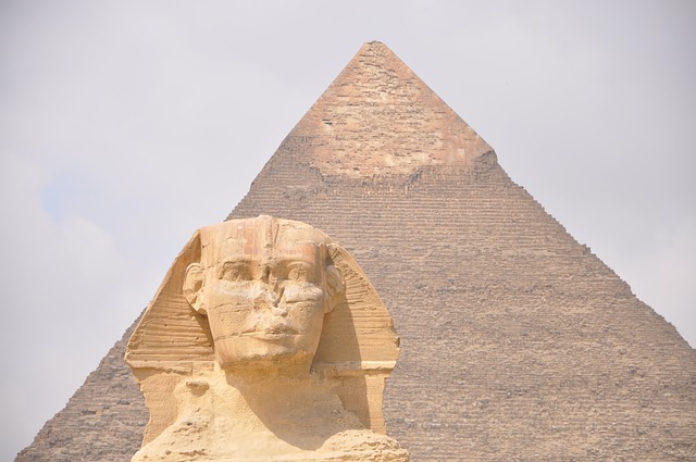埃及 狮身人面像 金字塔 - 上的免费照片
