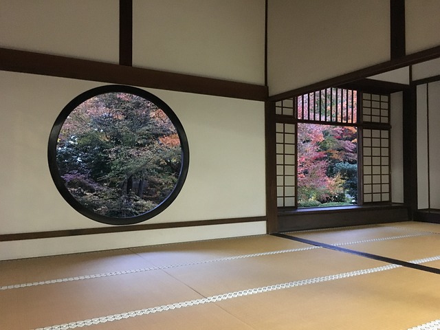 秋季树叶 寺 榻榻米 - 上的免费照片