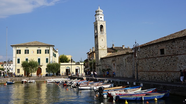 Lazise 加尔达 意大利 - 上的免费照片
